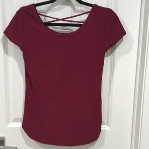 No Boundaries  Size: L Color: burgundy